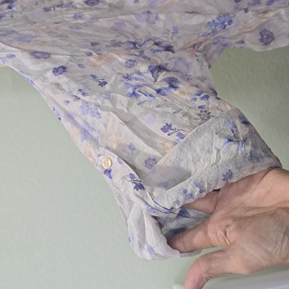 Floral Button Up - Picture 4 of 5
